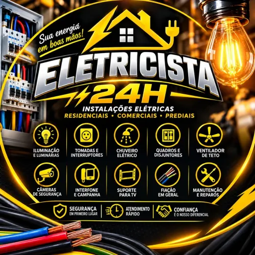 Eletricista profissional - instalações e manutenção elétrica