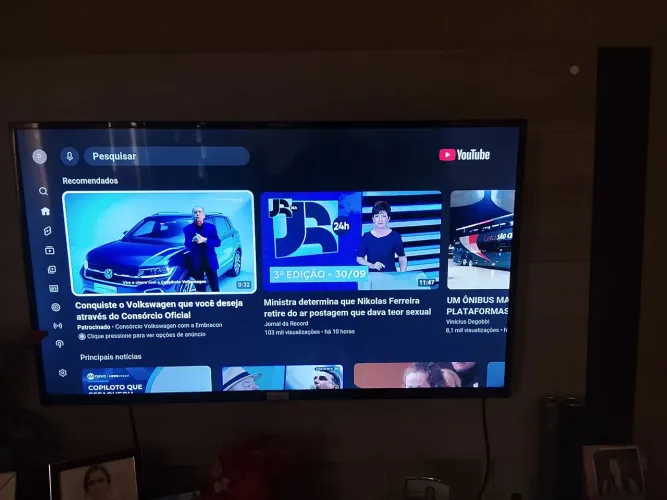 Smart tv TCL. 43 P