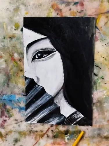 Pintura em papel/aquarela em  A4, 200 g