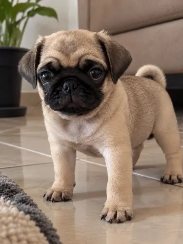 Filhote de pug