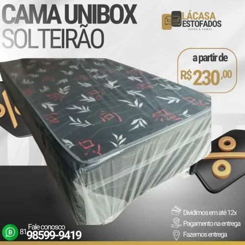 Cama Unibox Solteirão - Nova Lacrada