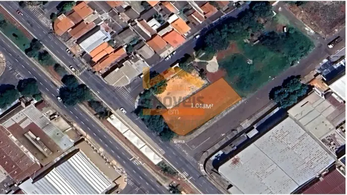 Terreno Comercial para Locação em Nova Odessa-SP, Jardim Eneides Residencial - 1.048,00 m²