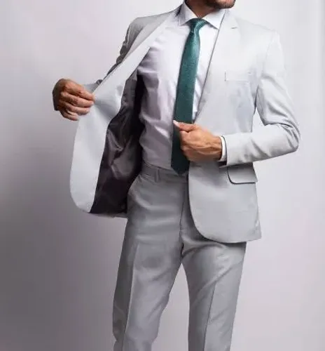 Terno dorinhos slim Fit cinza 48 calça 44