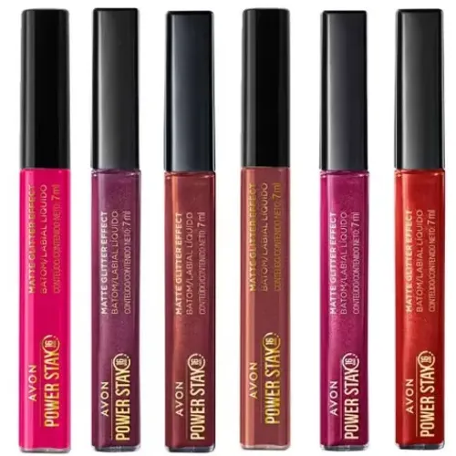 Batom líquido matte glitter