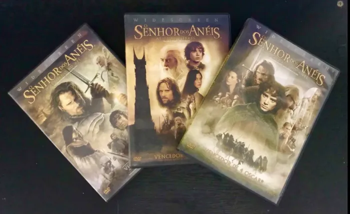 PROMOÇÃO! DVDs Duplos da Trilogia O senhor dos anéis