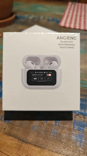 FONE DE OUVIDO BLUETOOTH COM CANCELAMENTO DE RUIDO.