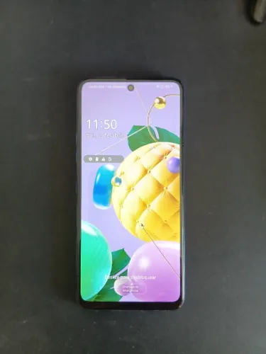 Smartphone LG K62 64GB Azul + Caixa, Nota Fiscal e Carregador Original