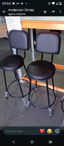 CADEIRAS CAIXA ,BANQUETAS COM ENCOSTO L9JA CENTERACO IYSPUA *
