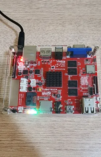 Mini PC Cubieboard 3 CubieTruck A20 Dual Core com WiFi,. Bluetooth, HDMI e SATA 2.0