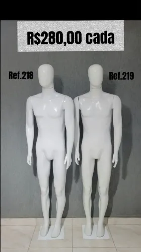 Manequim masculino completo *entrego*