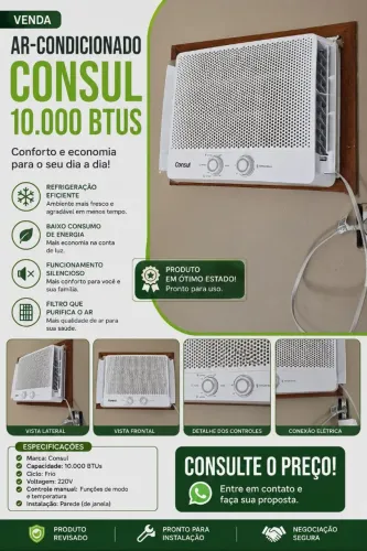 Ar condicionado Consul 10.000 BTU