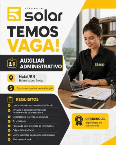 VAGA DE EMPREGO
