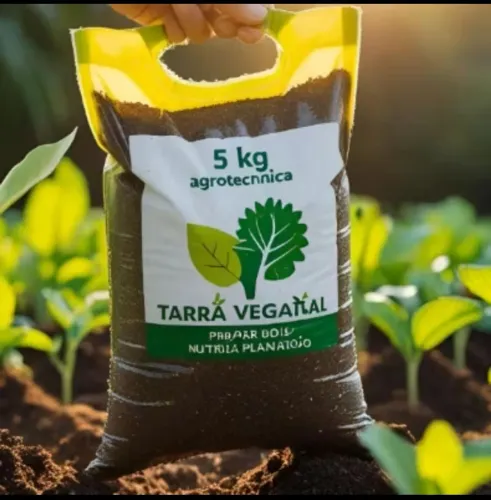 Terra Vegetal Adubo Orgânico Para Plantas