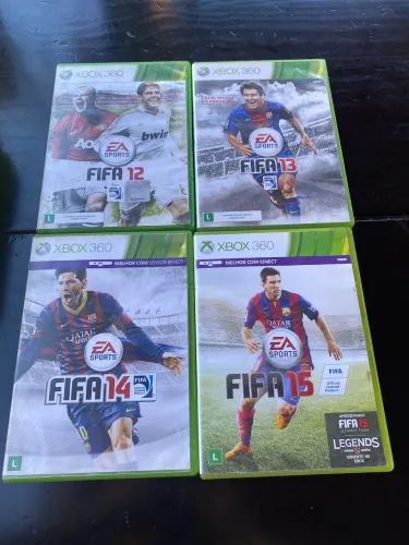 Lote fifa 12 ao 15 original 