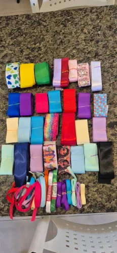 Kit completo pra fazer laços tudo por 250