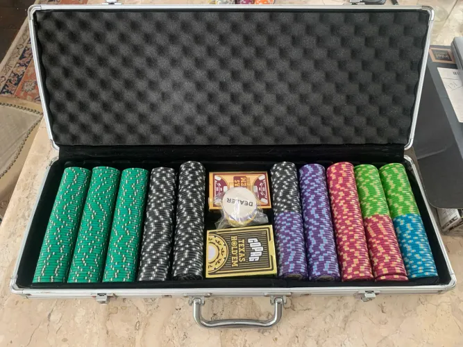 500 Fichas de Poker Copag