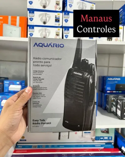 Kit Radio Comunicador Aquário Easy Talk ( Promoção )