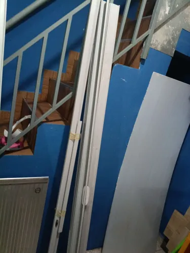 Porta sanfonada de PVC banheiro 