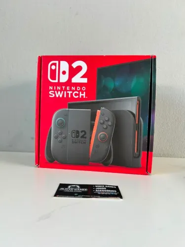 Nintendo Switch 2 NOVO! (Aceito Cartão)