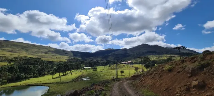 São Joaquim-Serra Catarinense- 90.000m² -Casa e rio.