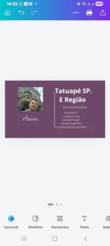 DIARISTA MASCULINO