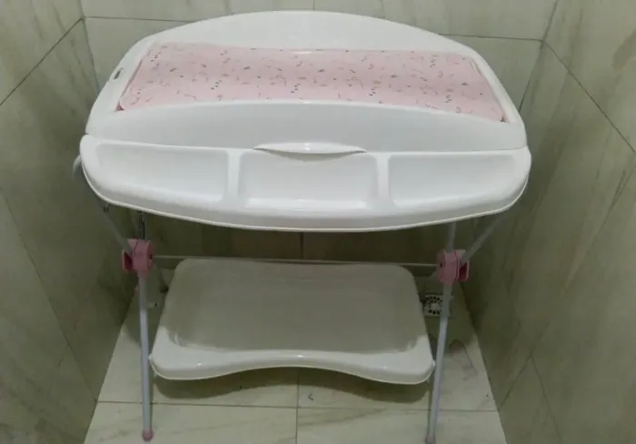 Banheira com trocador 