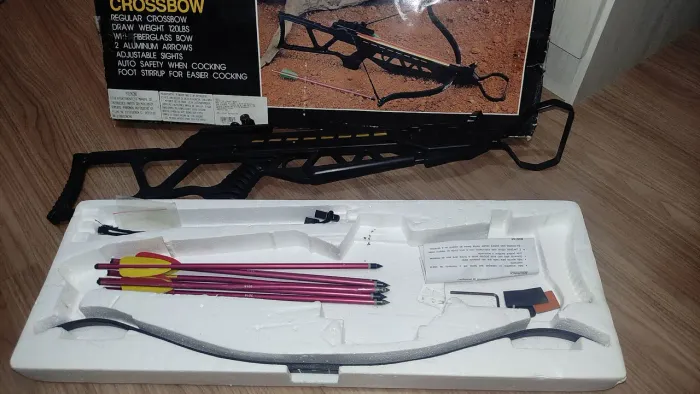 Balestra Besta usado 120 Libras C/ 7 Flechas