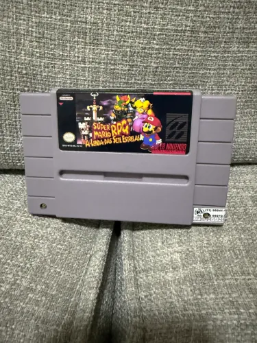 Super Mario RPG Snes Original Relabel Frontal
