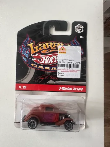 Hot Wheels Larrys Garage 3 window 32 Ford Hot Rod