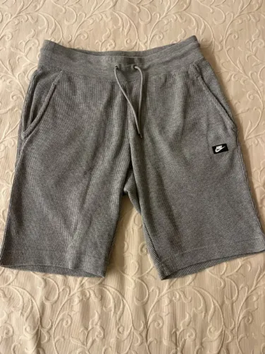bermuda nike cinza piquet p