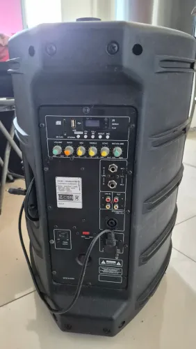 Caixa de som Ativa profissional CSR 200W/RMS