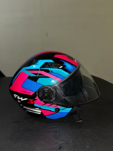 Capacete Fw3 X Open Up Fox - Aberto C/ Óculos Interno