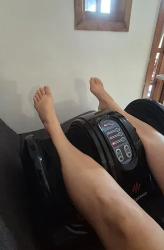 Massageador Elétrico/ Pés e Pernas/ Shiatsu/ Relaxshop/ Produto Original/Novíssimo