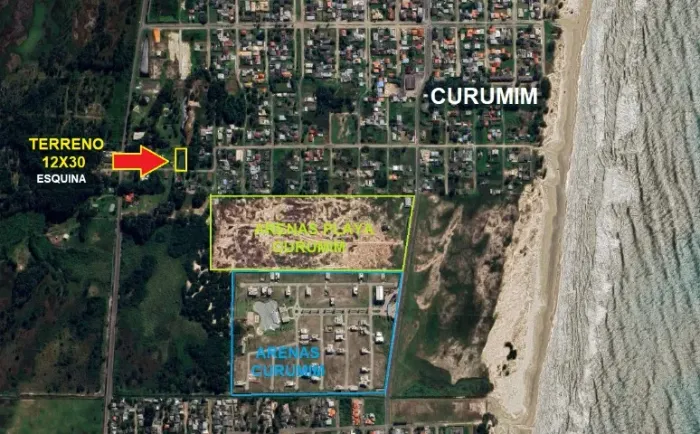 Terreno 12x30 Esquina - Praia do Curumim