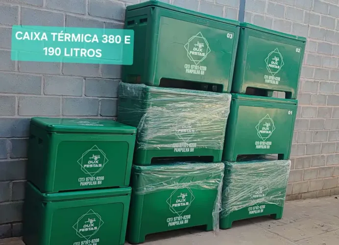 Aluguel de caixas térmicas para eventos