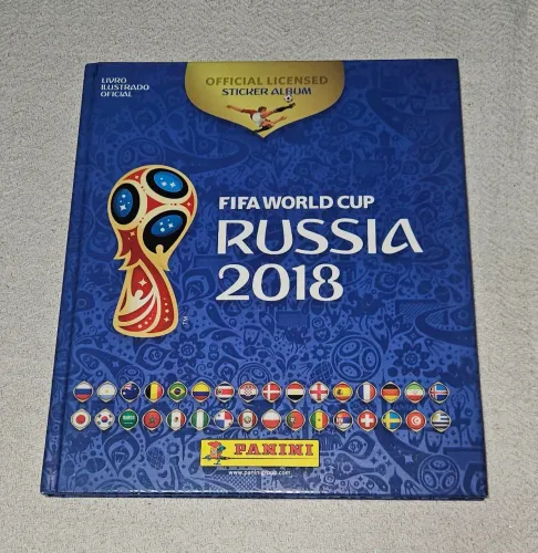 Álbum Oficial Panini FIFA World Cup Rússia 2018 - Capa Dura Completo
