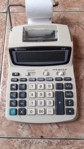 Calculadora LP25. com impressra