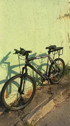 SCOTT ARO 26 BIKE DIFERENCIADA MANITOU INVERTIDO + KIT SHIMANO 