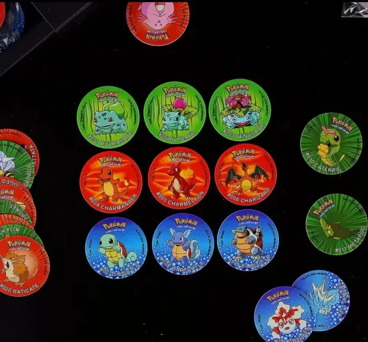 Tazos pokémon 160 unidades 