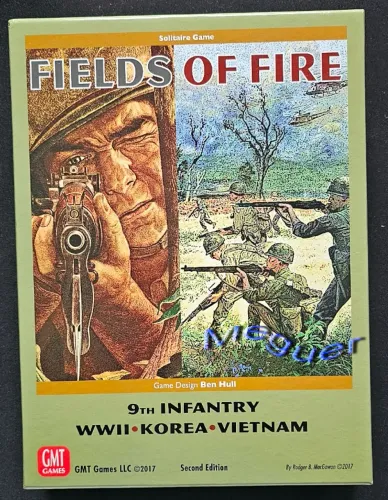 Fields of Fire Jogo de Tabuleiro Importado Inglês Boardgame Wargame