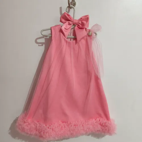 Vestido novo rosa princesa 4 anos