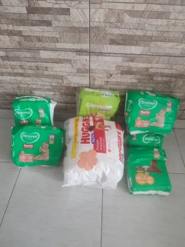 Vendo um kit de fraldas Pará bebe tamanho M