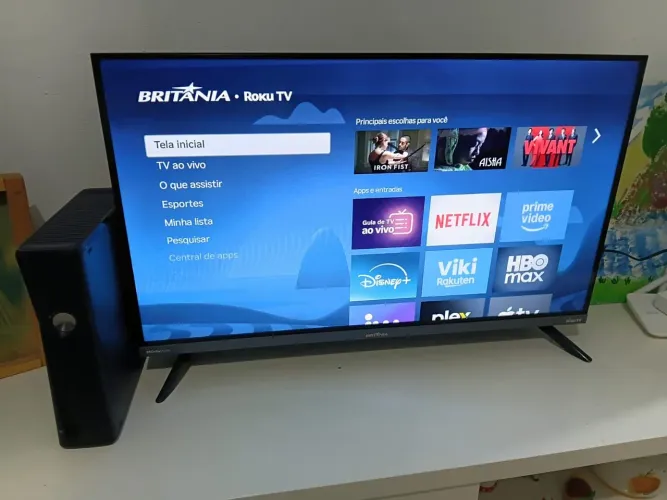 Tv Britânia 2 meses de uso 32 polegadas 