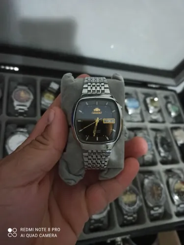 Raro Orient automático 3 estrelas anos 70 Marrom