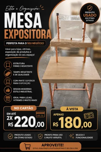 Mesa expositora 