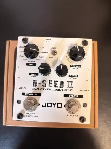 Pedal de Efeito Delay Joyo D-SEED II