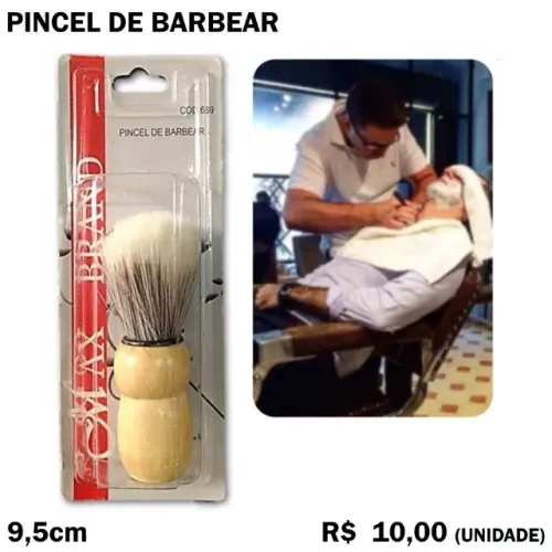 Pincel de Barbear