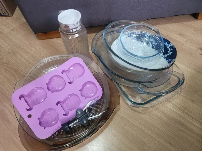 Louças de vidro kit 11 peças