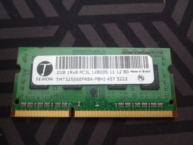Memória RAM Notebook 2GB DDR3L SODIMM Teikon