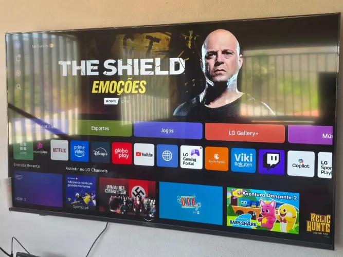 Smart TV 4K 55" LG UHD